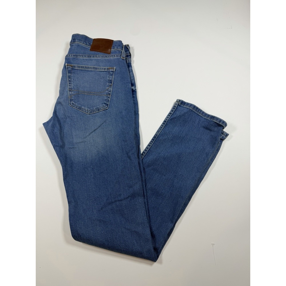 Hollister Jeans Mens 31x36 Blue Slim Straight Epic Flex Denim Jeans NWT